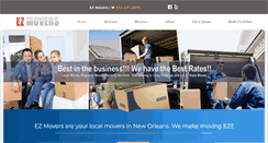 Desktop Screenshot of ezmoversweb.com